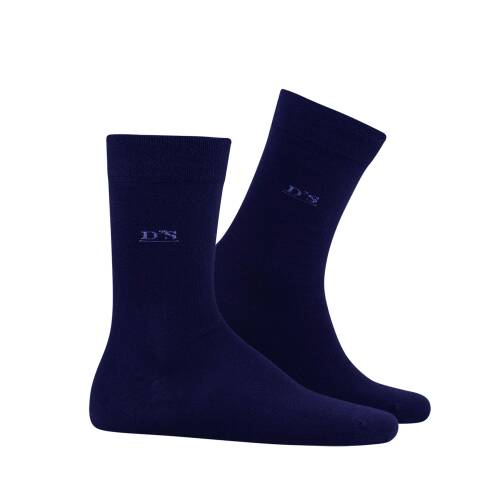 DS Damat Erkek Pamuk Çorap Basic Lacivert - 1