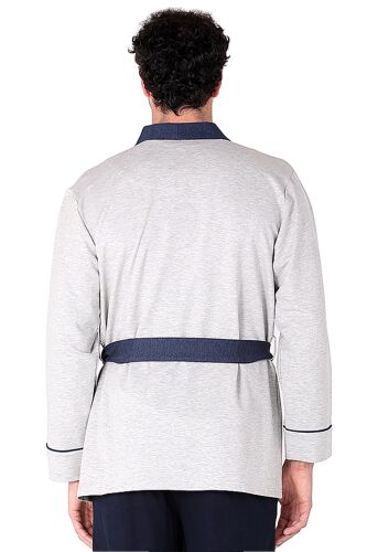 D'S Damat Erkek Uzun Kollu Cepli Kuşaklı Rob Sports Robdöşambr Grimelanj - 3