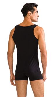 D'S Damat Trendy Erkek Pamuk Atlet Boxer Takım Kutulu Damat Sandığı Çeyiz Seti Siyah - 4