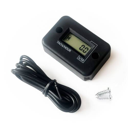 DT1110 Dijital 4 Zamanlı Motor Takometre Saat Ölçer Rpm - 8