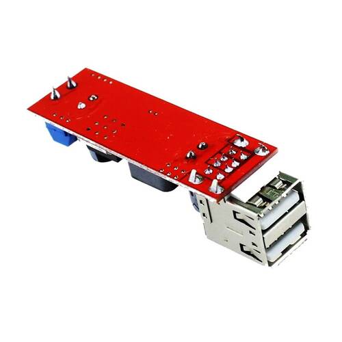 Dual USB Soket Output 9V/12V/24V/36V to 5VDC-DC 3A Step-Down Araç Şarj