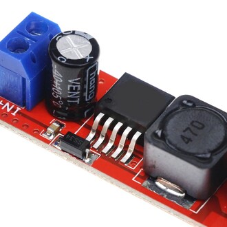 Dual USB Soket Output 9V/12V/24V/36V to 5VDC-DC 3A Step-Down Araç Şarj - Thumbnail