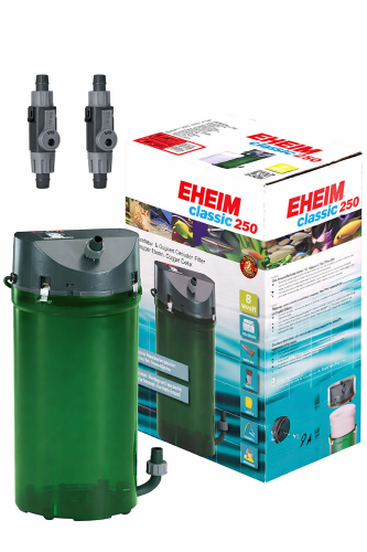 EHEIM Classic 250 Dış Filtre (2213-02) Musluklu 80-250L Akvaryumlar İçin  440 L/H - 1