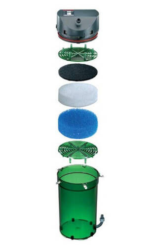 EHEIM Classic 350 Dış Filtre (2215-01) 120-350L Akvaryumlar İçin  620 L/H - 3