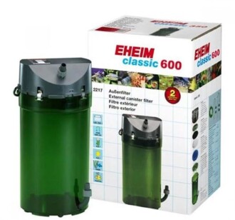 EHEIM Classic 600 Dış Filtre (2217-01) 180-600L Akvaryumlar İçin  1000 L/H - 1