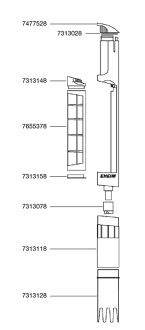 EHEIM Quick Vac Pro Otomatik Dip Süpürgesi – Akvaryum Kum Temizleme Cihazı (Pilli) - 4