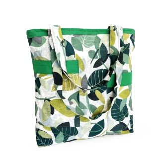 El Yapımı Pamuklu Kadın Omuz Çantası Renkli Desenli  - 9