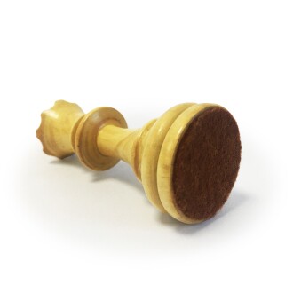 El Yapımı Şimşir Ahşap Satranç Taşı Özel At 85mm - 8