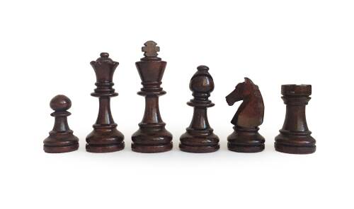 El Yapımı Şimşir Ahşap Satranç Taşı Özel At 85mm - 10