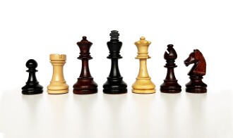 Handmade Boxwood Chess Pieces Special Designed Knight 90mm
