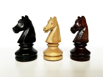 El Yapımı Şimşir Ahşap Satranç Taşı Özel At Büyük 90mm - 3