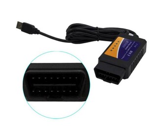 ELM327 Araç Arıza Tespit Cihazı OBD2 V1.5 (USB) - Thumbnail
