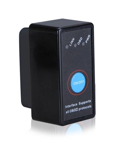 ELM327 On/Off iOS Android Windows Auto Diagnostic Scanner Code Reader OBD2 - 1
