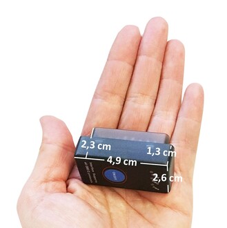 ELM327 On/Off iOS Android Windows Auto Diagnostic Scanner Code Reader OBD2 - 5