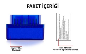 ELM327 Süpermini Araç Arıza Tespit Cihazı OBD2 V1.5 - 8