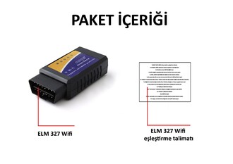 ELM327 WiFi Araç Arıza Tespit Cihazı OBD2 V1.5 - Thumbnail