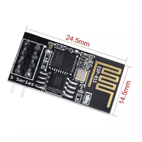 ESP-01S 8266 Serial to WIFI Modül - 4