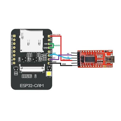 ESP32-CAM WiFi Bluetooth Geliştirme Kartı