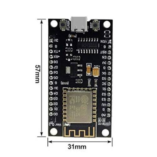 ESP8266 CH340 NodeMcu Lua WIFI V3 USB-C Geliştirme Kartı - 4
