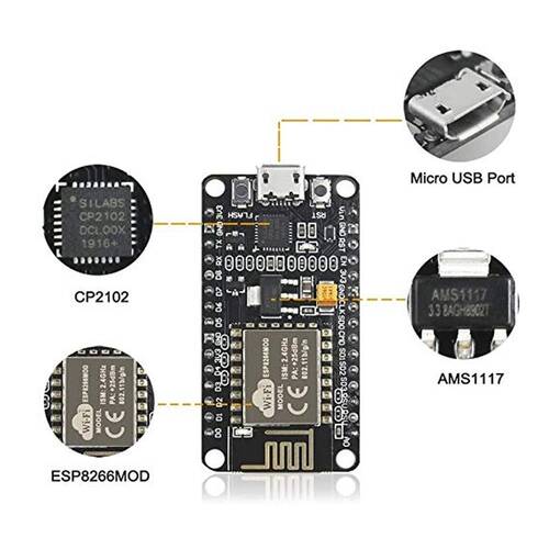 ESP8266 CP2102 Geliştirme Kartı