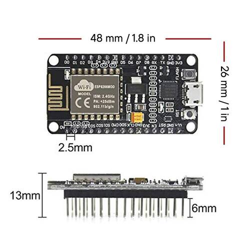 ESP8266 CP2102 Geliştirme Kartı