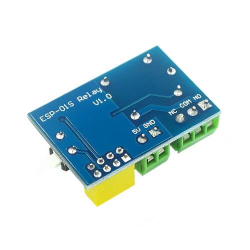 ESP8266 ESP-01S Röle Modülü WiFi Plus ESP-01S - 8