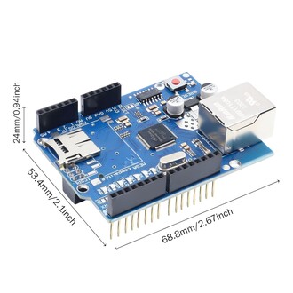 Ethernet W5100 Shield Klon - Thumbnail