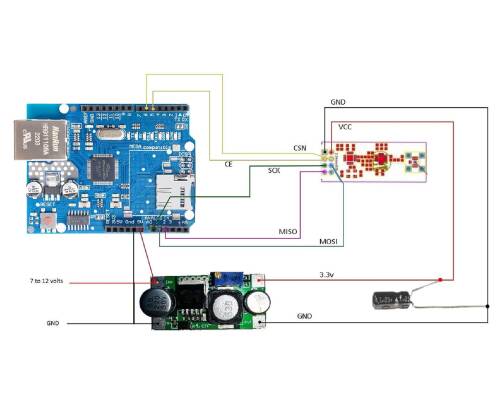 Ethernet W5100 Shield Klon - 7