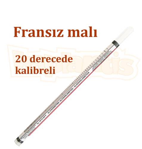 Eurodensimeter 0-100 20C Alkolmetre - 7