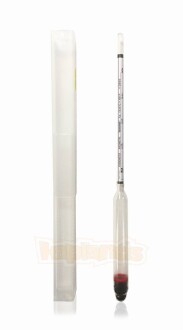 Eurodensimeter 0-20 Bomemetre Hidrometre Yoğunluk Ölçer - 5