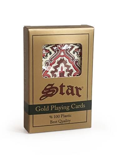 Gold 100% Plastik No:1 Oyun Kağıdı Halı Desen - 2