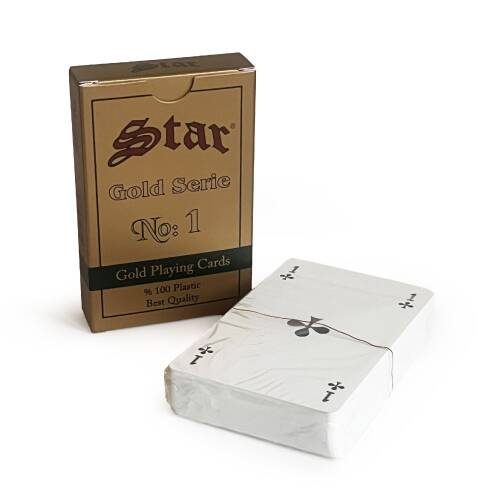 Gold 100% Plastik No:1 Oyun Kağıdı Halı Desen - 7