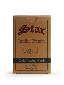 Gold 100% Plastik No:1 Oyun Kağıdı Halı Desen - 8