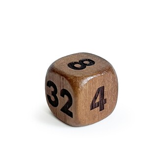 Helena Wood Art - Helena Wood Art Wooden Vido Dice 27mm