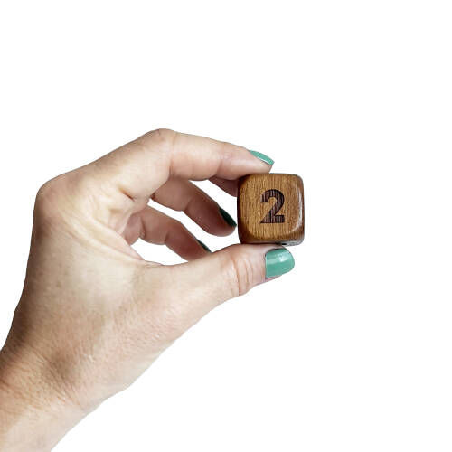 Helena Wood Art Ahşap Vido Zar 27x27mm - 9