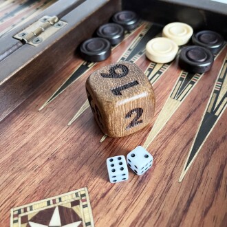 Helena Wood Art Ahşap Vido Zar 27x27mm - 10