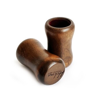 Helena Wood Art Ahşap Zar Fincanı Çifti - 5