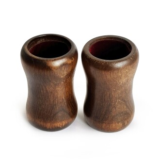 Helena Wood Art Ahşap Zar Fincanı Çifti - 9