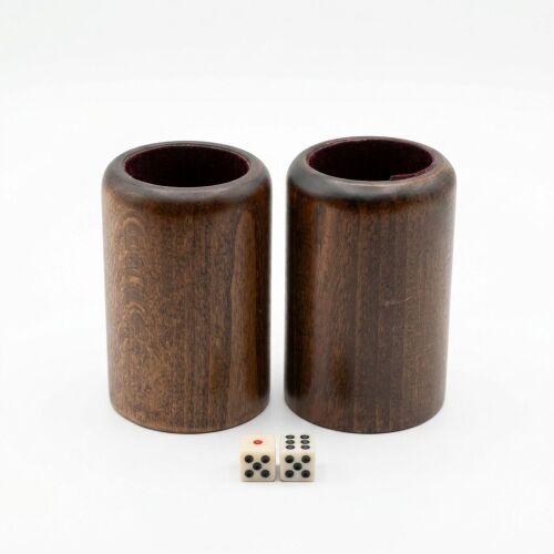 Helena Wood Art Ahşap Zar Fincanı Çifti - 9