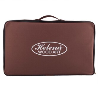 Helena Wood Art Asya Masif Ahşap Numaratörlü Tavla Seti El Yapımı Mazel - 10