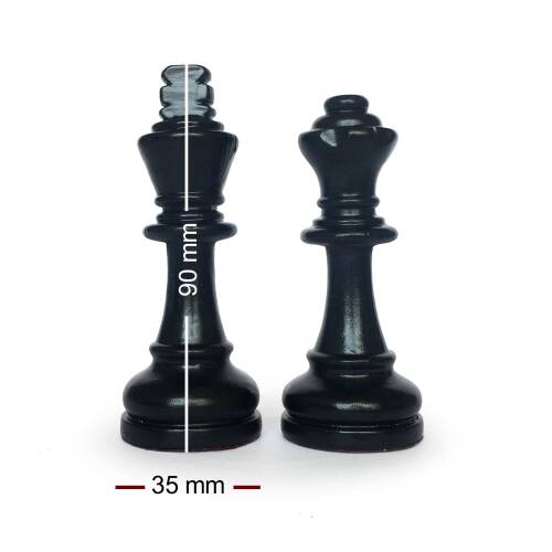 Helena Wood Art El Yapımı Ahşap Satranç Takımı - 6
