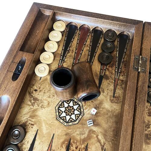 Helena Wood Art King Tavla Geniş Mazel - 6