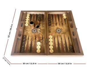 Helena Wood Art King Tavla Geniş Mazel - 4