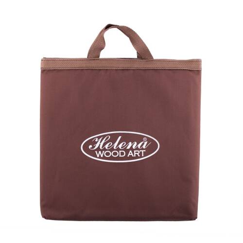 Helena Wood Art Masif Ahşap Koyu Satranç Tablası - 10