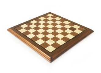 Massive Wood Walnut Chess Board 40x40cm (15.7"x15.7")