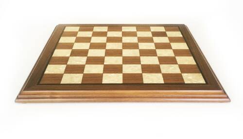 Helena Wood Art Masif Ceviz Sedefli Satranç Tablası 40x40cm - 9