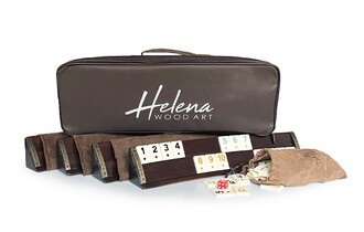 Helena Wood Art Sedef Kakmalı Oval Okey Takımı 4510 - Thumbnail