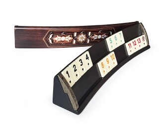 Helena Wood Art Sedef Kakmalı Oval Okey Takımı 4510 - 4