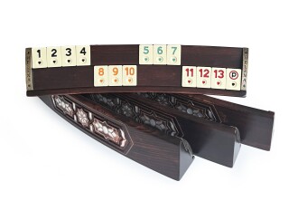 Helena Wood Art Sedef Kakmalı Oval Okey Takımı 4510 - 2