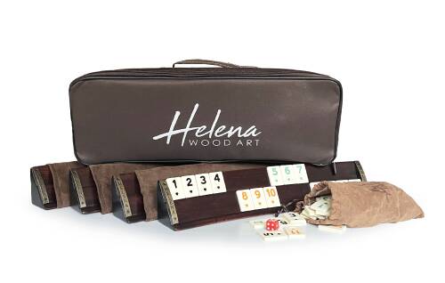 Helena Wood Art Sedef Kakmalı Oval Okey Takımı 4510 - 8